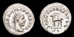 Ancient Coins - Philip I (244 - 249 A.D.) silver antoninianus, Rome in 248-249 A.D.Commemorating the 1000th Anniversary of the founding of Rome.