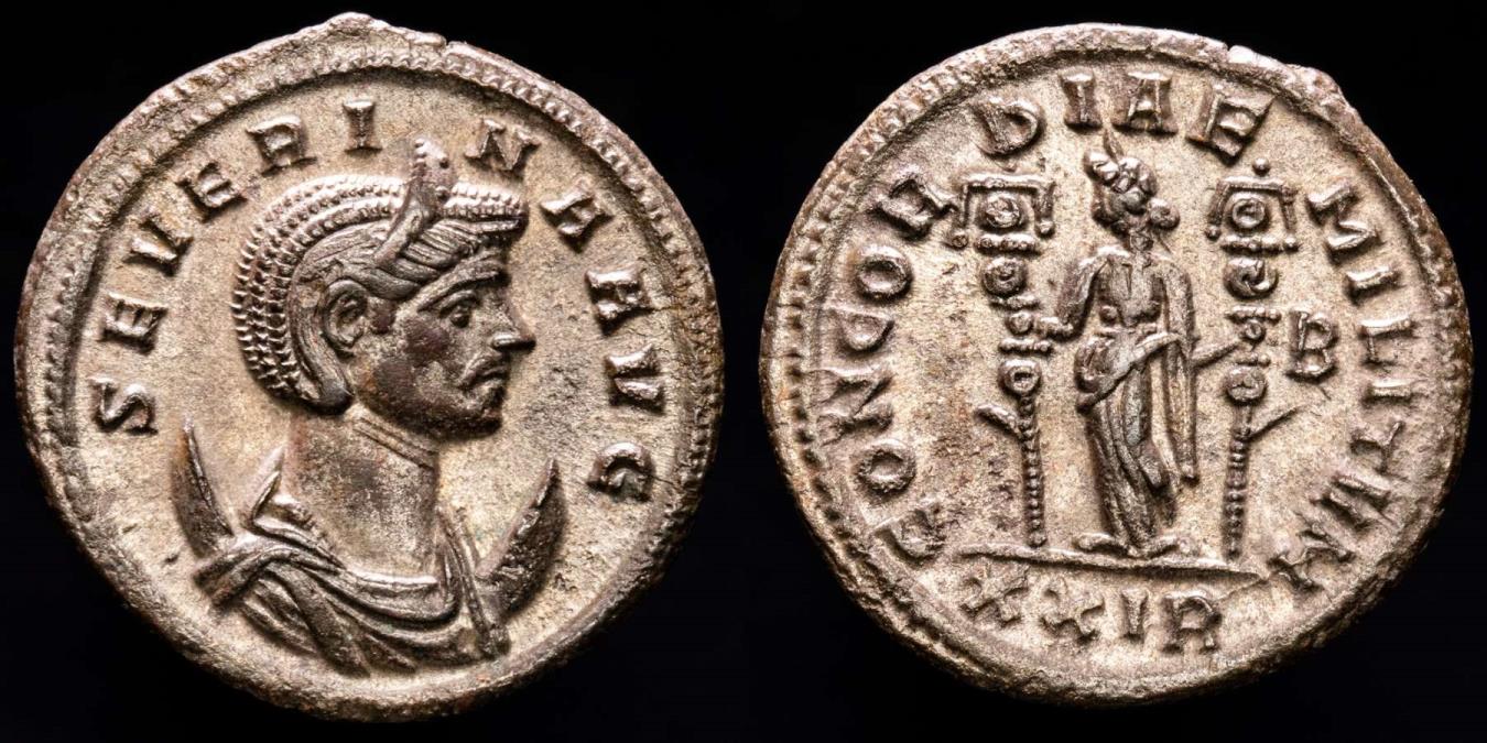 Severina (270-275 A.D.) Bronze antoninianus. Rome, 275 A.D ...
