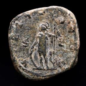 Gallienus (253-268 A.D.) Æ Sestertius. Rome, AD 254. - VIRTVS AVGG