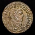 Ancient Coins - Roman Empire - Diocletian (305-306 A.D), bronze follis, abdication commemorative. 308-310 AD, Minted in Alexandria.