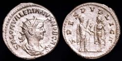 Ancient Coins - Saloninus Caesar, Antoninianus. Samosata, 258 - SPES PVBLICA