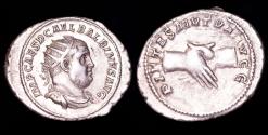 Ancient Coins - Roman Empire - Balbinus (238 A.D.) Silver antoninianus (5,10 g. 25 mm.), Rome mint.