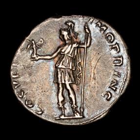 Trajan (98-117 A.D.) silver denarius. Rome. - COS V P P SPQR OPTIMO ...