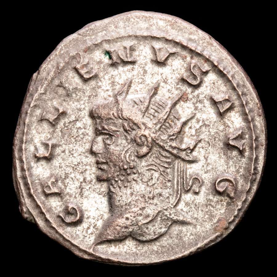 Gallienus (253-268 A.D.) Silvered antoninianus - Antioch, AD 256