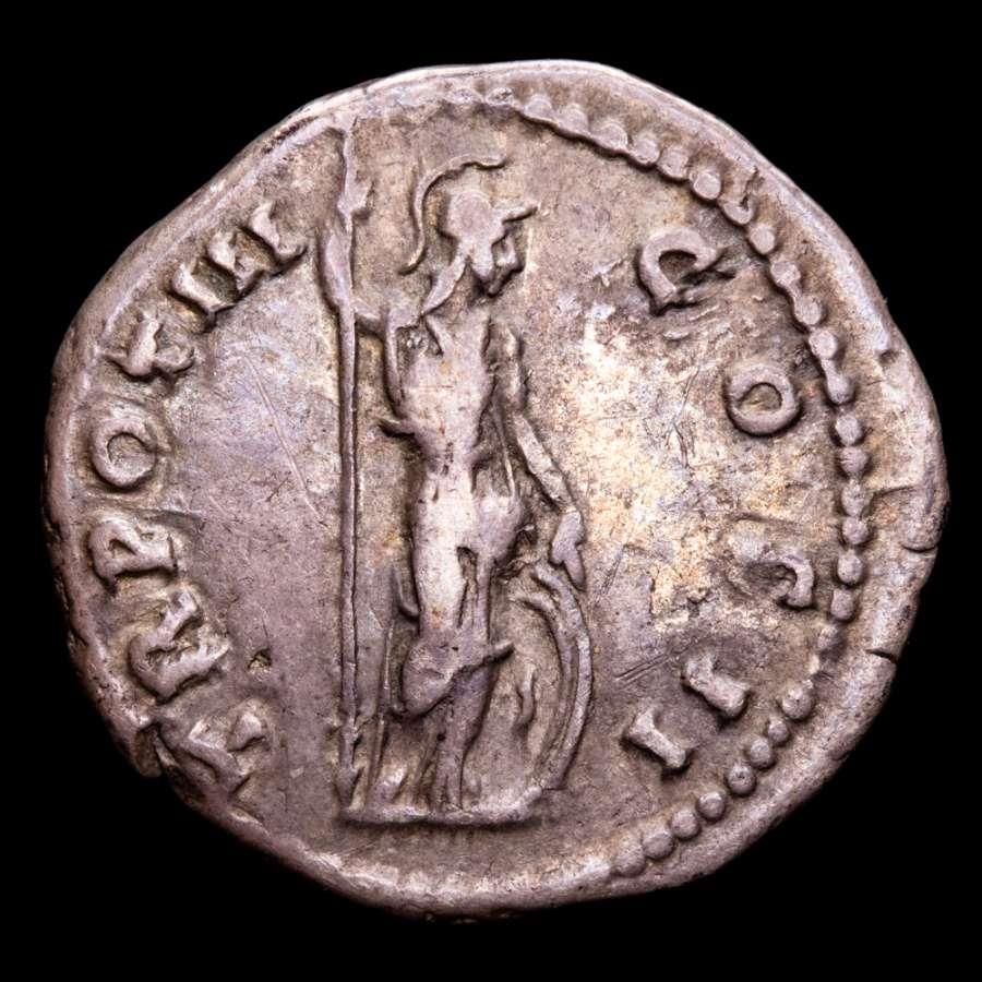 Marcus Aurelius Caesar. Silver denarius , Rome, 148-149 A.D. - TR