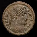 Ancient Coins - Roman Empire - Constantine I the Great (307-337 A.D.) bronze follis. Arelate, AD 328. PROVIDENTIAE AVGG/PCONST.