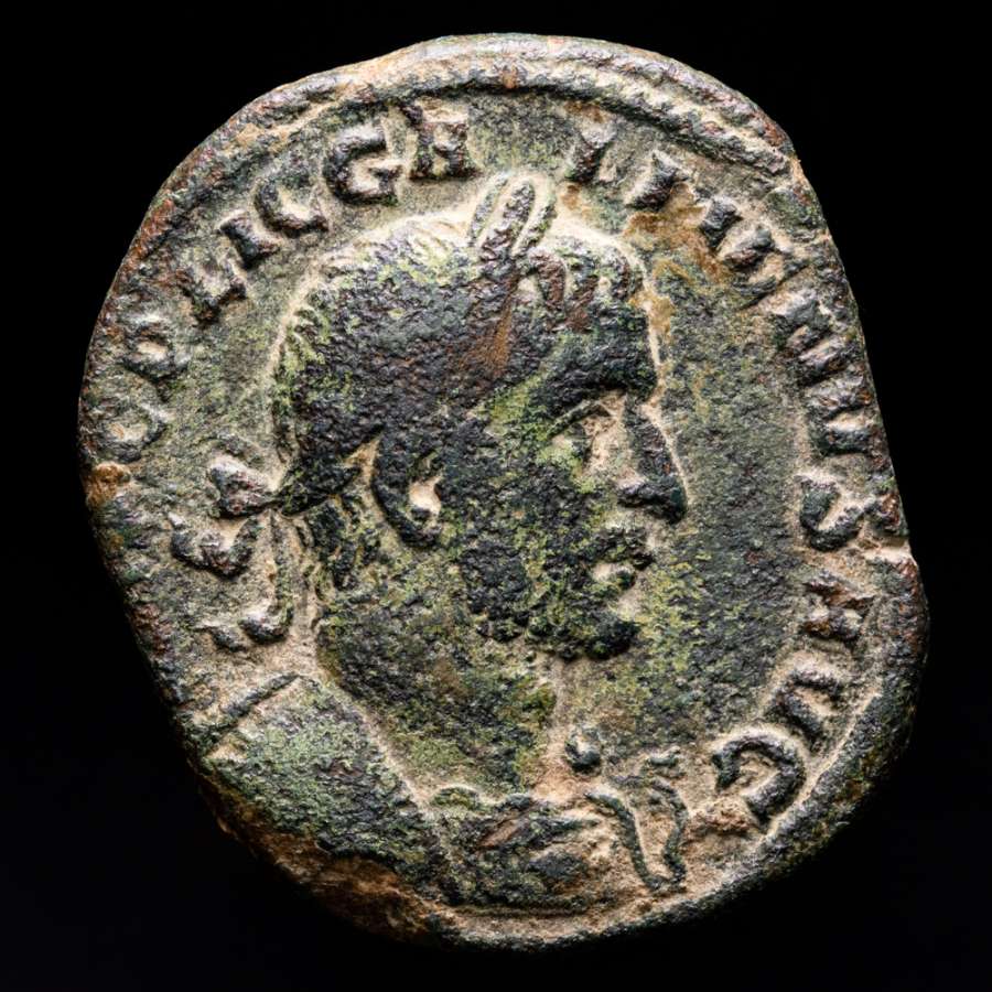 Gallienus (253-268 A.D.) Æ Sestertius. Rome, AD 254-255