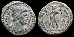 Ancient Coins - Magnentius (350-353 A.D.) Trier, Æ Bronze Maiorina. - FELICITAS REIPVBLICE - A / TRP.