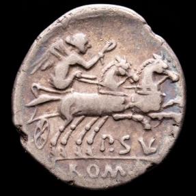 Sulla Coin Rome P. Cornelius P.f. Sulla. Silver Denarius. Rome, 151 B.C. - P SVLA ...
