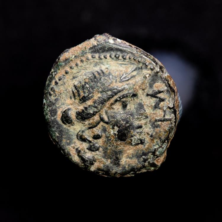 MASSALIAGALLIA NARBONENSIS. AE16.(2.96 g) 4443 BC Antipolis (Antibes