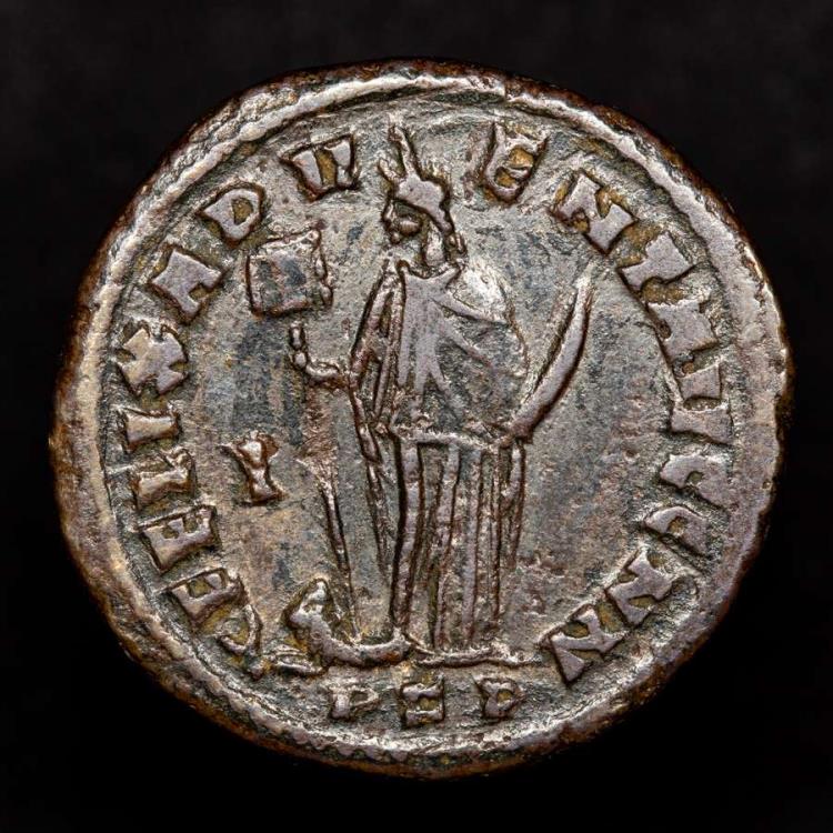 Diocletian. (A.D. 284-305) Ae large follis. Carthage. - FELIX ADVENT ...