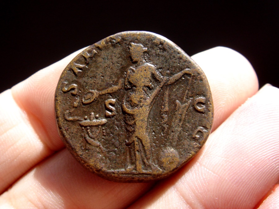 Roman Empire Hadrian (117 138 A.D.), bronze sestertius ( 23,94 g