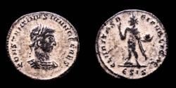 Ancient Coins - Constantine II caesar (317-337 A.D.) Bronze follis, Siscia 318 A.D. - CLARITAS REIPVBLICAE, Sol.