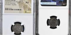 Ancient Coins - Constantine II as caesar (317-337 A.D.). Bronze follis (3,50 g. 19 mm.). Aquileia AQT.