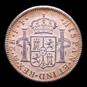 Spain - Carlos III (1759-1788) Silver 2 reales, Mexico, 1779 FF.