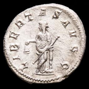 Trebonianus Gallus (A.D. 251-253). Silver antoninianus, Rome ...