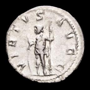 Gallienus (253-268 Ad). Silver Antoninianus. Rome. - Virtvs Avgg Virtus 