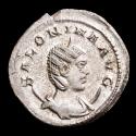 Ancient Coins - Salonina (260-268 A.D.) silvered billon antoninanus, Antioch mint. 261-262 A.D. - PVDICITIA AVG Pudicitia.
