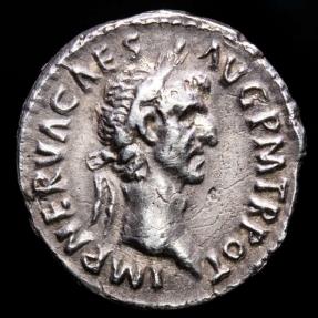 Nerva (96 - 98 A.D.) Silver denarius, Rome. - COS III PATER PATRIAE ...