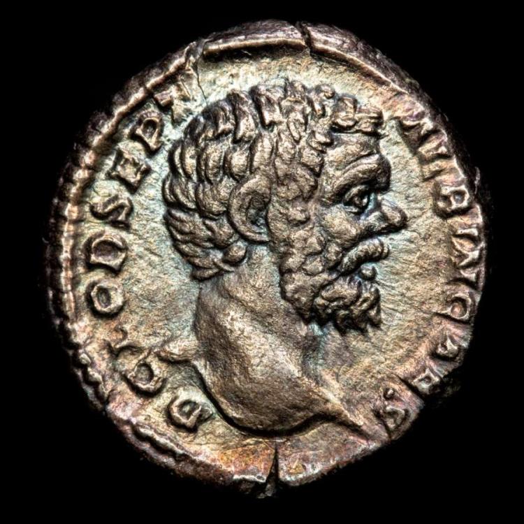 Clodius Albinus Caesar, AR Denarius. Rome, AD 193-195. - ROMAE AETERNAE ...