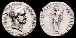 Ancient Coins - Galba (July 68 to January 69 AD) Silver Denarius, Tarraco mint. - LIBERTAS RESTITVTA Libertas to left holding pileus.