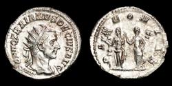 Ancient Coins - Trajanus Decius (249-251 AD). Silver Antoninianus, Rome. - PANNONIAE, The two Pannoniae.