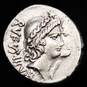 Roman Republic - Mn. Cordius Rufus Silver Denarius. Rome Mint, 46 B.C ...