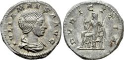 Ancient Coins - JULIA MAESA (218-224/5). Denarius. Rome.