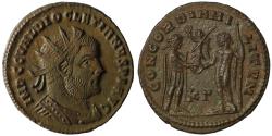 Ancient Coins - Diocletian (284-305) - BI Antoninianus (Cyzicus AD 295-6)