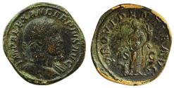 Ancient Coins - SEVERUS ALEXANDER (222-235). Sestertius. Rome.