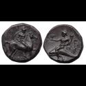 Ancient Coins - Greek coins -Tarentum nude warrior 272 BC (AP2620)