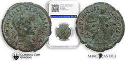 Ancient Coins - CCG Certified! AE26 Tetrassarion of Gordian III 238-244 AD., Hadrianopolis