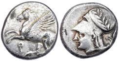 Ancient Coins - The Greek. Corinthia, Corinth AR Stater (8.40gr). Circa 375-300 BC.