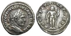 Ancient Coins - Caracalla (AD 198-217), AR Denarius, Rome mint, AD 216.