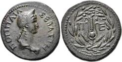Ancient Coins - Poppaea (second wife of Nero) Æ 26 mm of Perinthus, Thrace. AD 59-63.