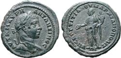 Ancient Coins - Elagabalus Æ28 of Marcianopolis, Moesia Inferior. AD 218-222. Sergius Titianus, consular legate.