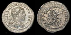 Ancient Coins - High-Grade Silver Portrait – Elagabalus (218-222 AD)