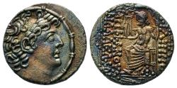 Ancient Coins - Seleukid Empire, Philip I Philadelphos AR Tetradrachm. Uncertain Eastern mint (possibly Antioch), circa 95-75 BC.