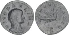 Ancient Coins - Diva Paulina, died before 235. Sestertius (Orichalcum, 31.15 mm, 21.25 g), Rome, 236.