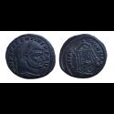Ancient Coins - Maxentius - Temple of ROME! double strike (D25128)