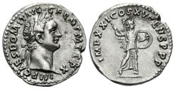 Ancient Coins - The Roman Imperial. Domitian, AD 81-96. AR Denarius (3.35g), Rome, 14 September 90 - 13 September 91.