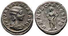 Ancient Coins - Julia Soaemias. Augusta AD 218-222. Rome Denarius AR 20 mm, 3,09 g.
