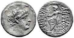 Ancient Coins - Seleukid Kings of Syria. Antiochos X Eusebes Philopator 94-88 BC. AR Tetradrachm. Antioch on the Orontes, 94 BC.
