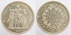 World Coins - France, V Republic, 10 Francs Paris 1966