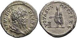 Ancient Coins - Septimius Severus, AD 193-211. AR, Denarius. 3.21 g. 20 mm. Rome.