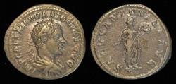 Ancient Coins - Silver Portrait Coin – Emperor Elagabalus