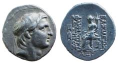 Ancient Coins - SYRIA, Seleukid Kings. Demetrios I. 162-150 BC. AR Tetradrachm (16.48 gm). Year 161 (152-151 BC). Antioch mint.