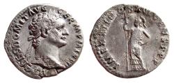 Ancient Coins - AR Denarius of Domitian 81-96 AD., "Minerva - IMP XXII COS XVI CENS PPP", RIC II 738 (R2) rare