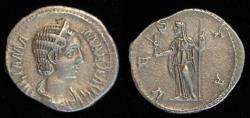 Ancient Coins - Silver Portrait Coin – J. Mamaea (Severan Era)