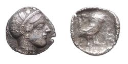 Ancient Coins - Greek ATTICA. Athens. Circa 454 - 404 BC. Tetradrachm
